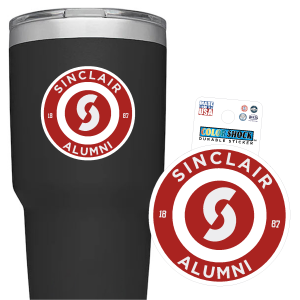 Image of SINCLAIR ALUMNI DURABLE TEXTURED VINYL DECAL
